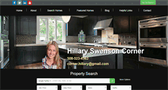 Desktop Screenshot of homesbyhillary.com